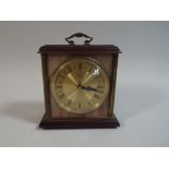 A Mid 20th Century Mantle Clock with Battery Movement