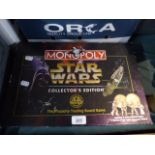 A Star Wars Collectors Edition Monopoly Board Game,