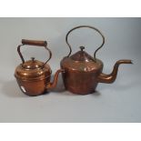 Two Copper Kettles