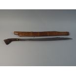 A Mandau or Head Hunters Sword, Probably be Dyak People,