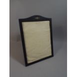An Easel Back Photo Frame Mounted with RAF Insignia,