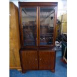 A Mahogany Library Bookcase,