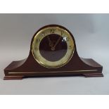 An Edwardian Mahogany Cased Westminster Chime Mantle Clock with German Movement,