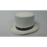 A Moss Bros 1950's Advertising Miniature Ceramic Top Hat,