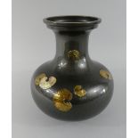 A Japanese Mixed Metal Vase.