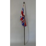An Early 20th Century Union Jack Flag Made from Separate Fabric Components Stitched Together,