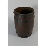 A 19th Century Iron Bound Barrel,