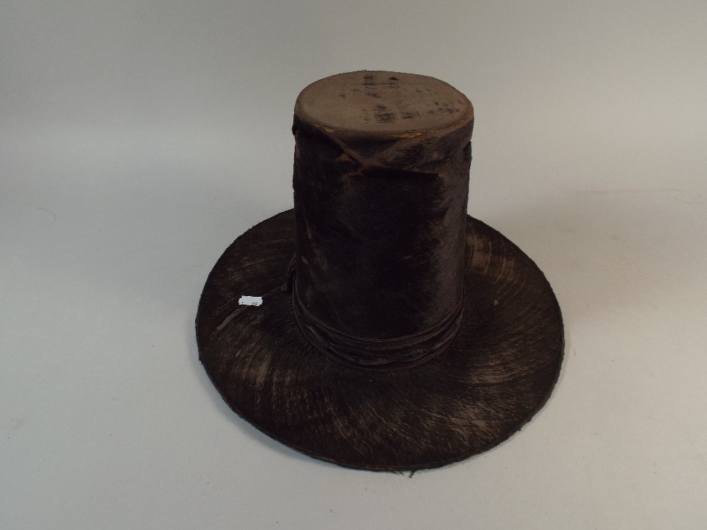 A 19th Century Welsh Ladies Cockle Hat,