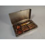A WWI Military Metal Cased Surgical Transfusion Syringe Set