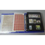 A Prinz Ring Binder Album Containing 70 Double Pages of Stamps, Countries P-S