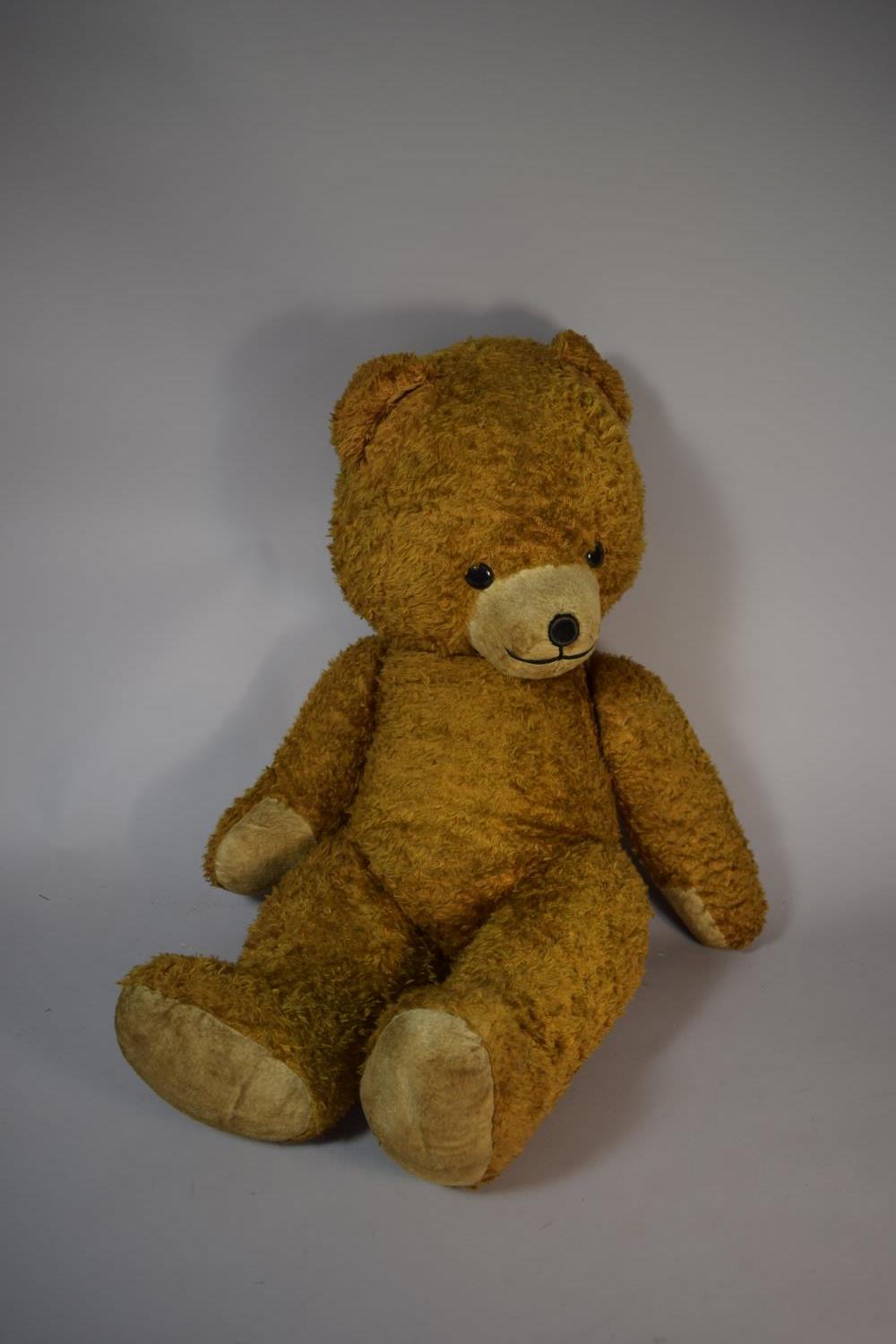 A Large Plush Teddy Bear, 78cm High