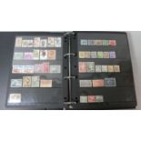 A Prinz Ring Binder Album Containing 60 Double Pages of Stamps, Countries G-K