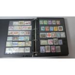 A Prinz Ring Binder Album Containing 66 Double Pages of Various Stamps, Countries A-G