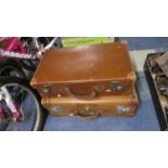 Two Vintage Suitcases