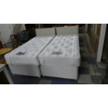 A Pair of Dreams Single Beds with Poppy 1000 Mattresses