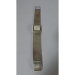 A Silver Ladies Wrist Watch by D S & S