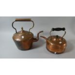 Two Copper Kettles