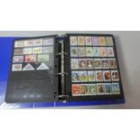 A Prinz Ring Binder Album Containing 70 Double Pages of Stamps, Countries K-P