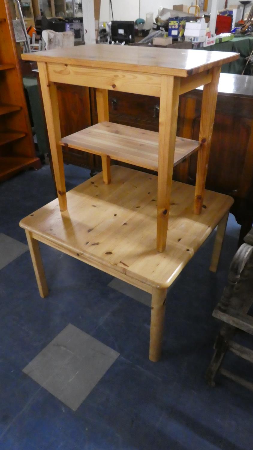 Two Pine Occasional Tables