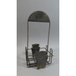 A Vintage Metal Advertising Sauce Bottle Stand, "It Has to Be Heinz", 31cm High