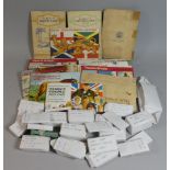 A Box Containing Various Cigarette Card Albums and Contents, Loose Cigarette Cards (Packed in