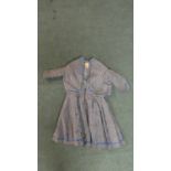 A Late Victorian/Edwardian Childs Dress and Jacket