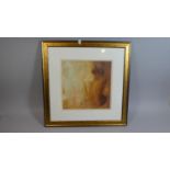 A Framed Print of Nude