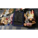 A Large Quantity of Soft Toys and Dolls, Teddy Bears etc