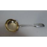 A 19th Century Russian Silver Sifter Spoon