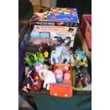 A Collection of Children's Toys to Include My Little Pony, Postman Pat, Pepper Pig, Mutant Turtles