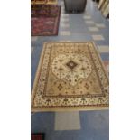 A Woollen Pattern Rug, 178cm x 125cm