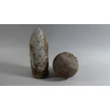 An Iron Shell and Cannon Ball