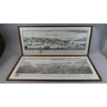 A Pair of Framed Prints, Prospects of Plymouth