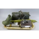 A Collection of Various Aircraft Sundries to Include North American Aviation Tank, Bomb Release