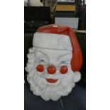 A Vintage Illuminated Santa, 85cm high