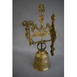 A Wall Hanging Brass Bell