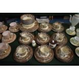 A Large Quantity of Royal Worcester Palissy Game Series Dinner and Teawares to Include Six Dinner