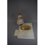 A Royal Worcester Figure the Queen of the May, Limited Edition with Certificate