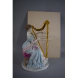 A Royal Worcester Figure, Music, With Certificate