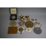 A Collection of Continental Military Medals and Badges to Include Prinz Heinz VI, Bonn, 1950 by