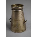A Late Victorian Novelty Silver Pepper in the Form of a Milk Churn, Chester 1893. 18.9gms