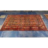 An Antique Persian Afshar Rug, 214cm x 129cm