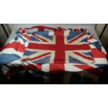 A Collection of Various Union Jacks and Bunting Flags