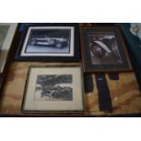 Three Framed Photographs of Rolls Royce