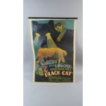 A Reproduction Cinema Poster for the Black Cat, 70cm High