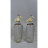 A Pair of Mid 20th Century Schweppes Soda Siphons