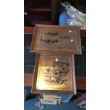 Two Framed Engravings One Depicting The Battle of Britain Memorial Flight and the other The Flight