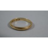 A 14ct Gold Wedding Band, 1.9g