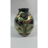 A Moorcroft 2006 Floral Decorated Vase, 13cm High