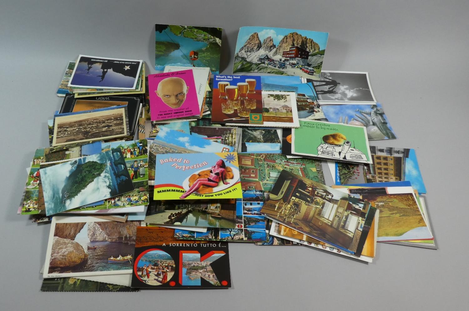 A Collection of Various Late 20th Century Post Cards